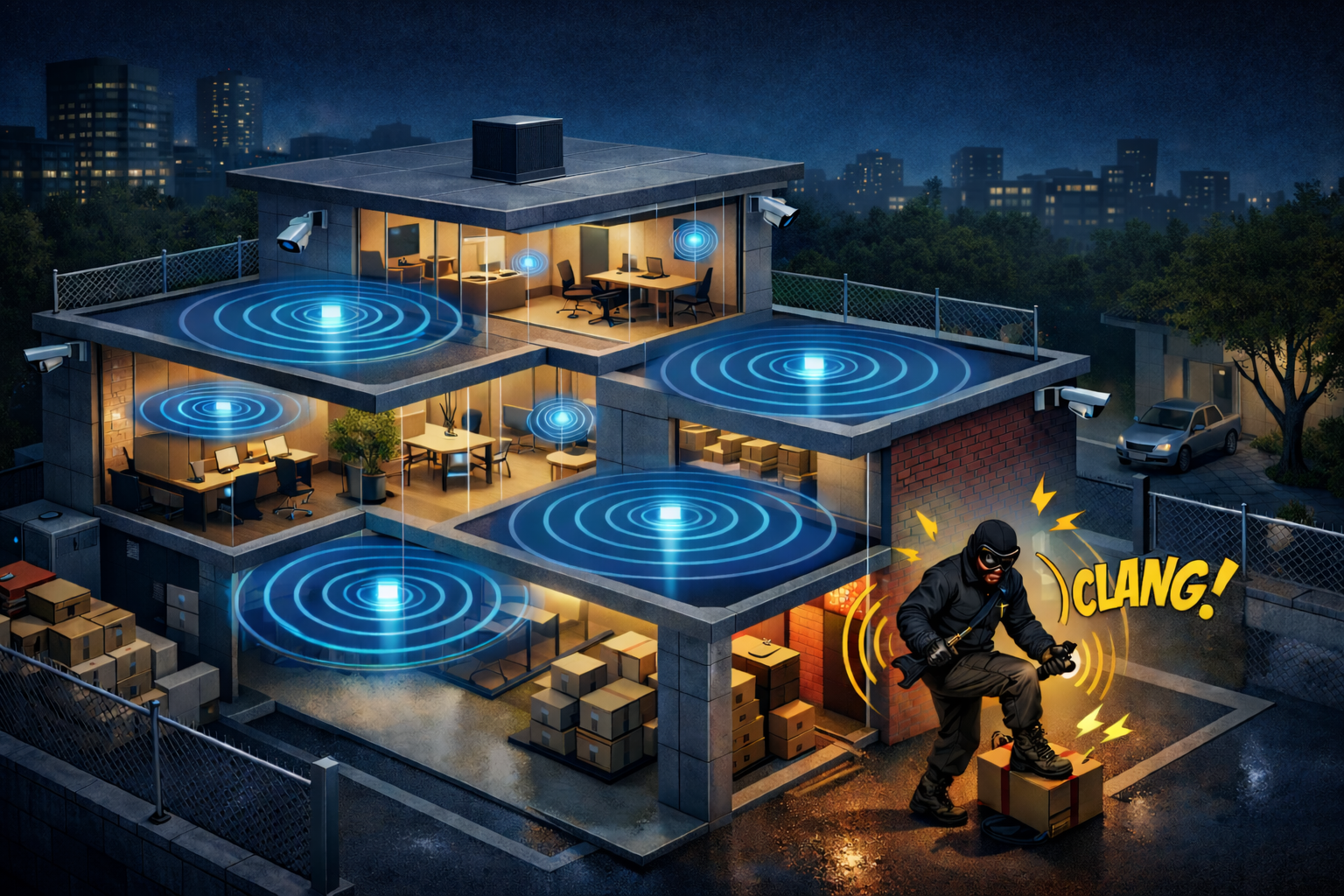 Couverture audio multi-zone Mysentinelle™