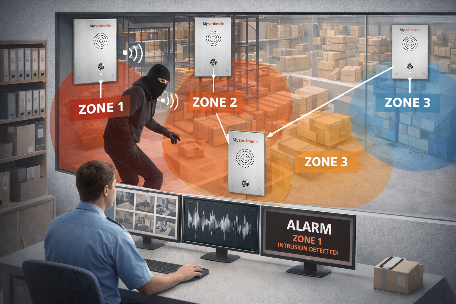 Interaction et supervision avec Mysentinelle™